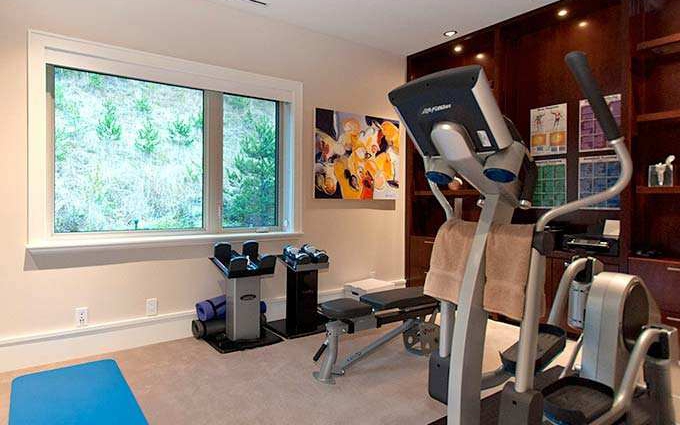 佛山装修设计室内家庭健身房，让自己过上健康生活