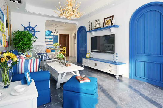 佛山地中海别墅风格装修设计，在家体验异域风情