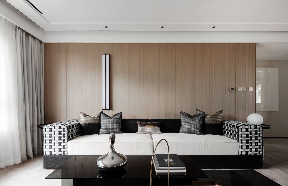 佛山室内装修星河雅居115平米三居-现代简约风格室内设计家装案例